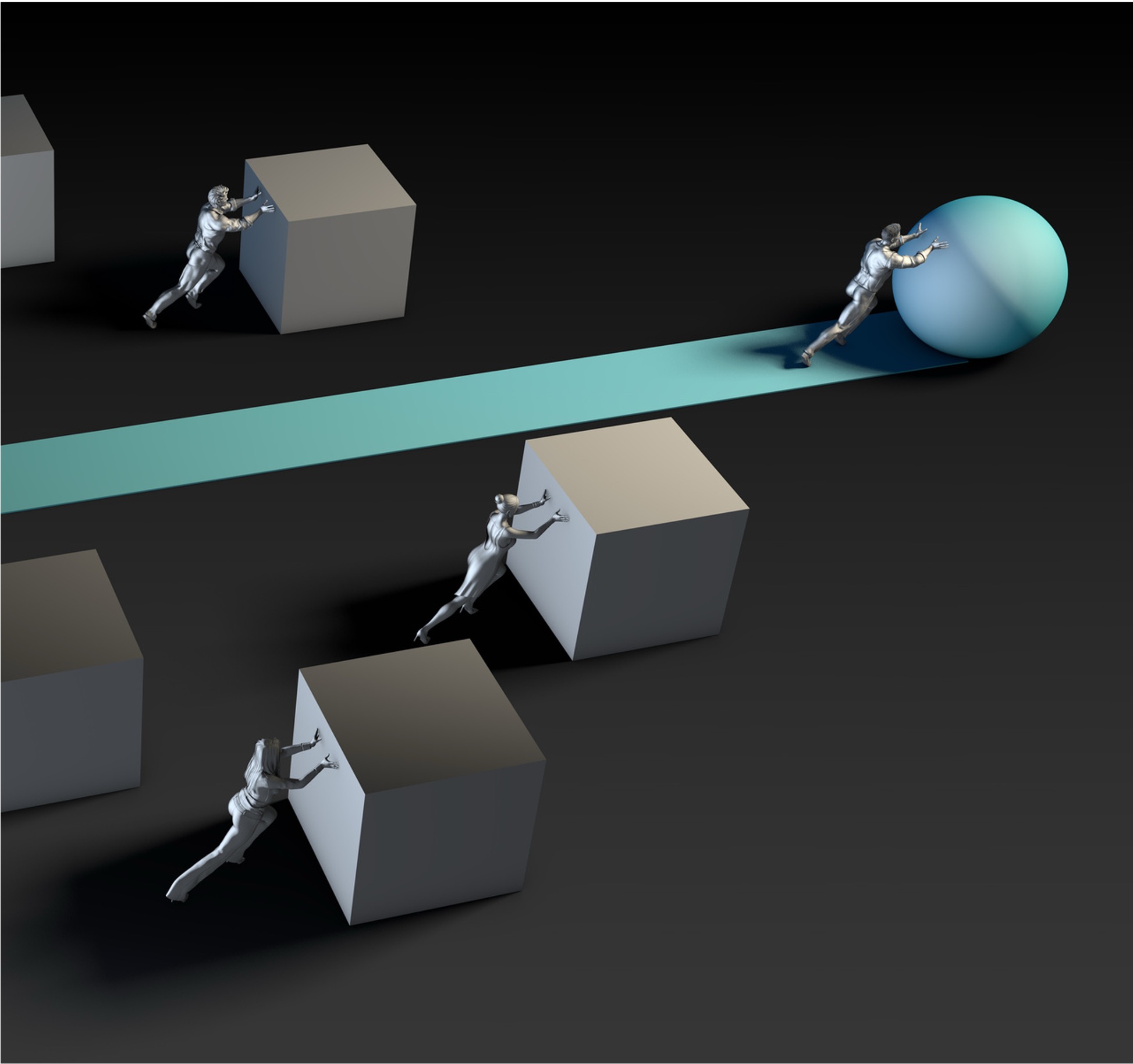 Change Management stellt sicher, dass die digitale Transformation auch nachhaltig erfolgreich ist